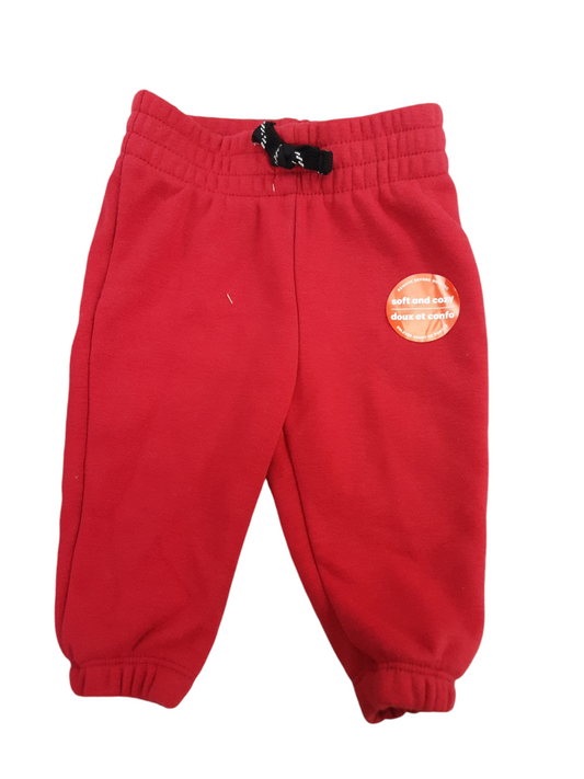 Red joggers size 3-6months