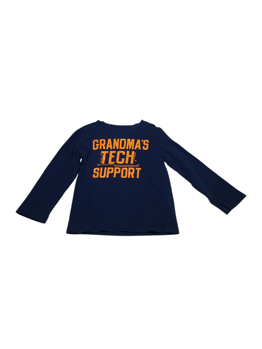 Tech support long sleeve Size 4t