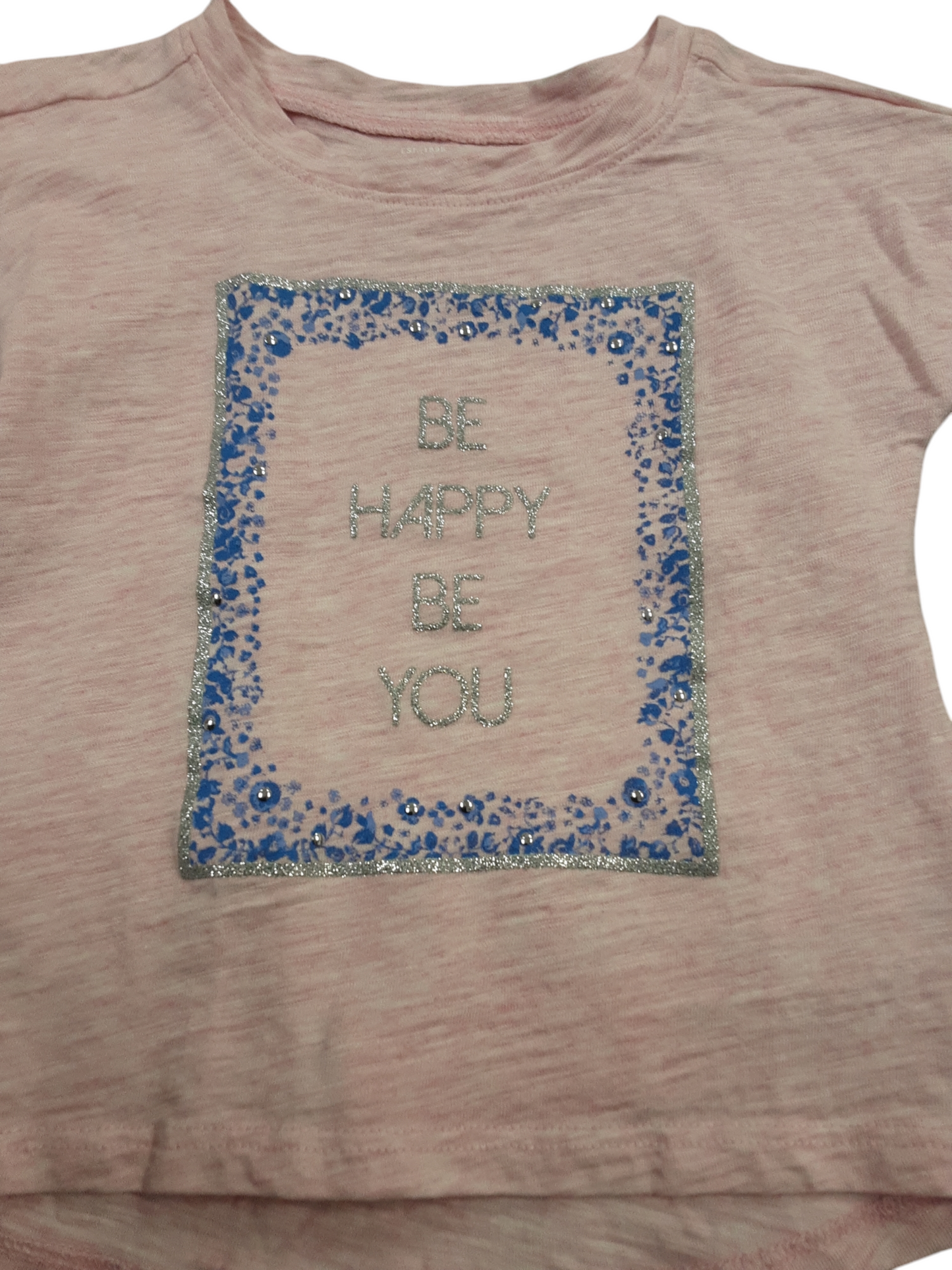 Be Happy pink top size 12m