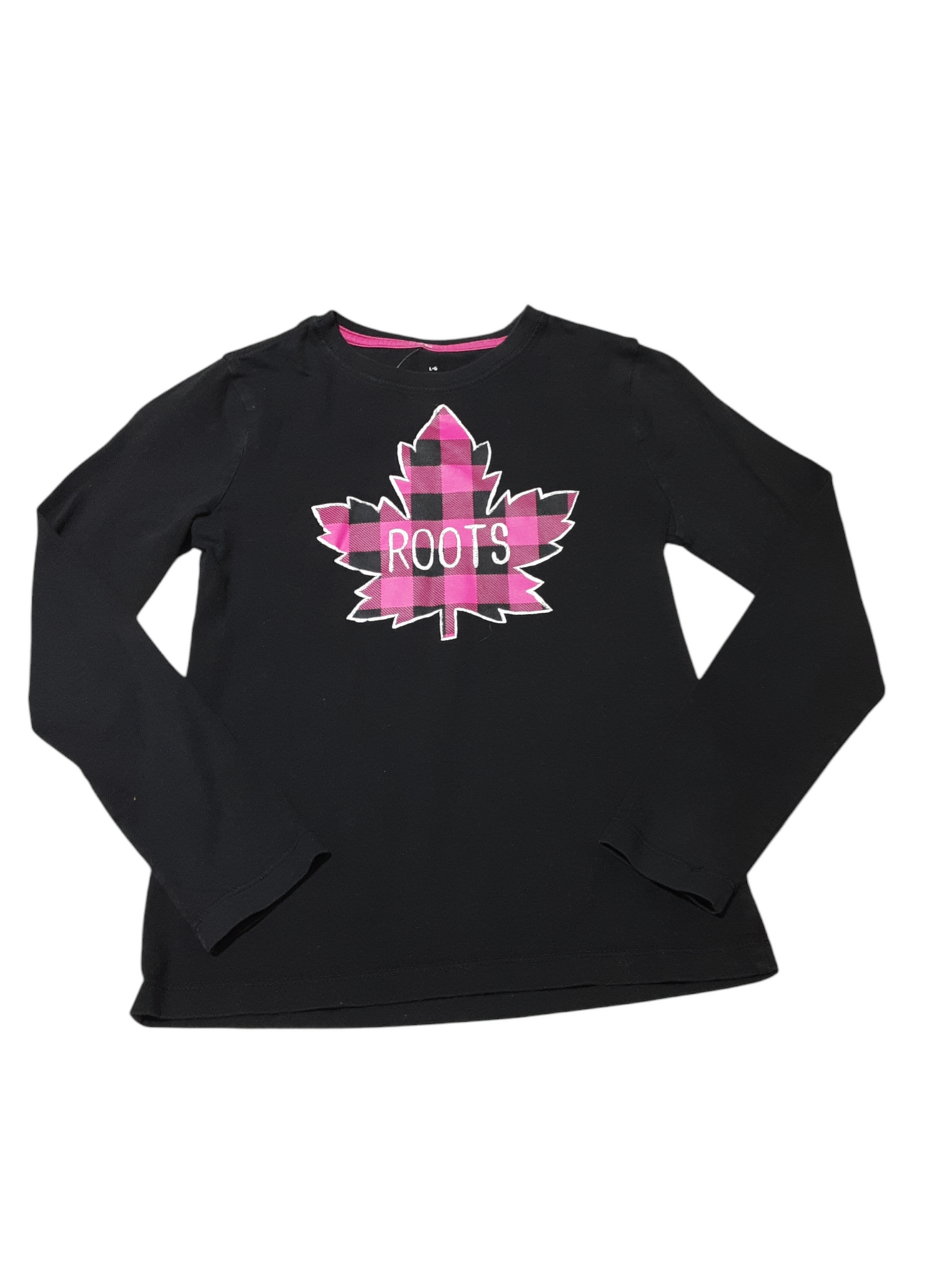 Pink leaf long sleeve Size9/10