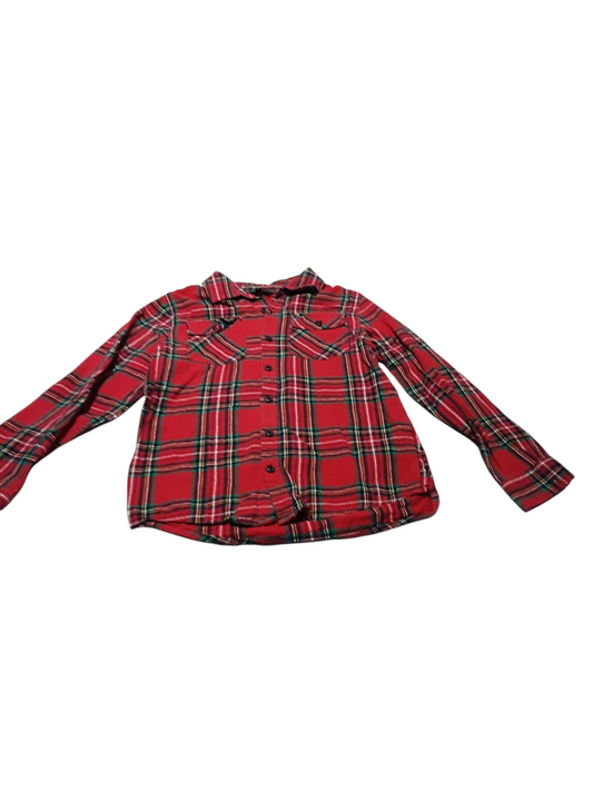 Plaid Flanel, size 10-12