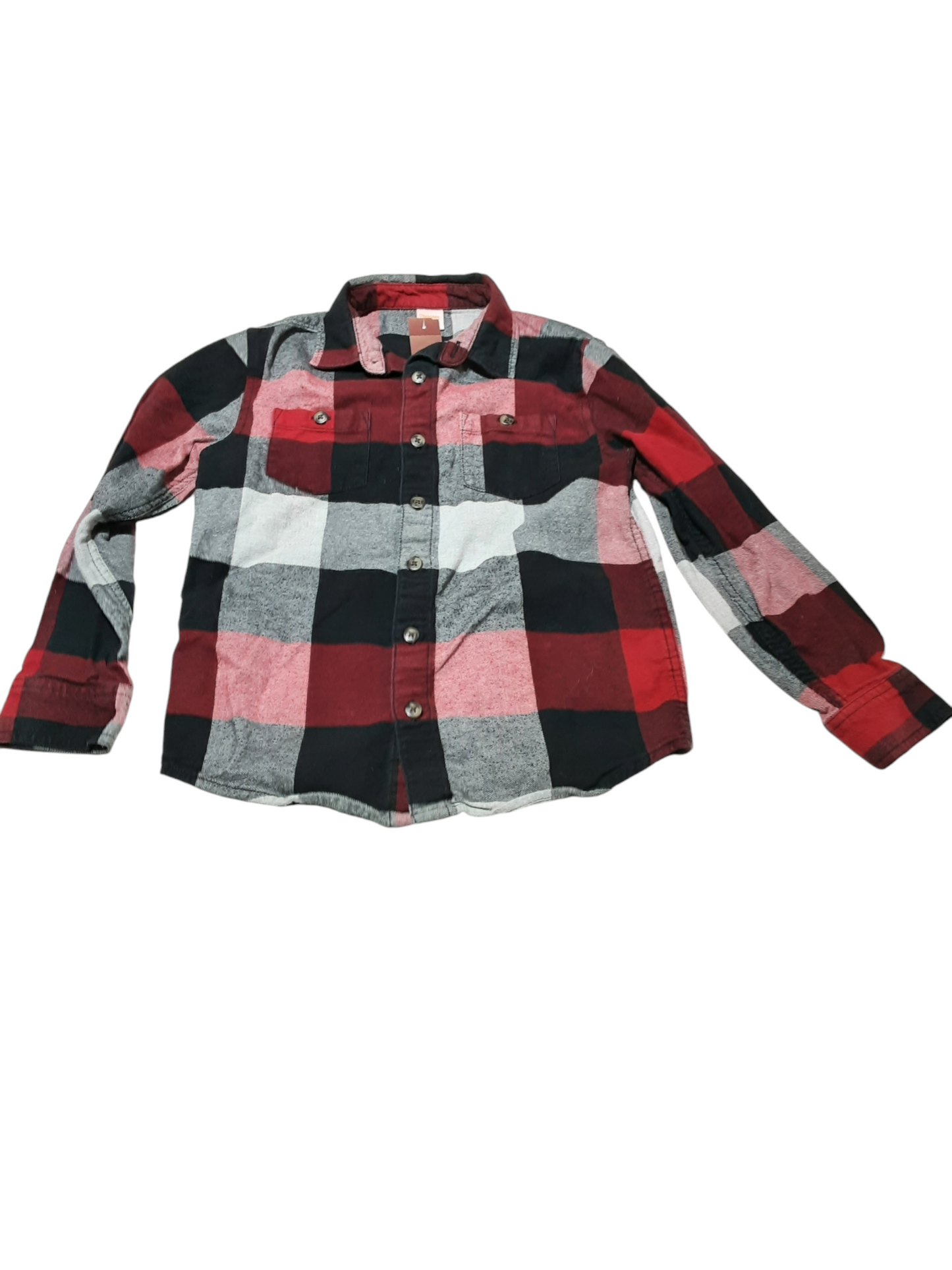 Plaid Flanel Shirt, size 7-8