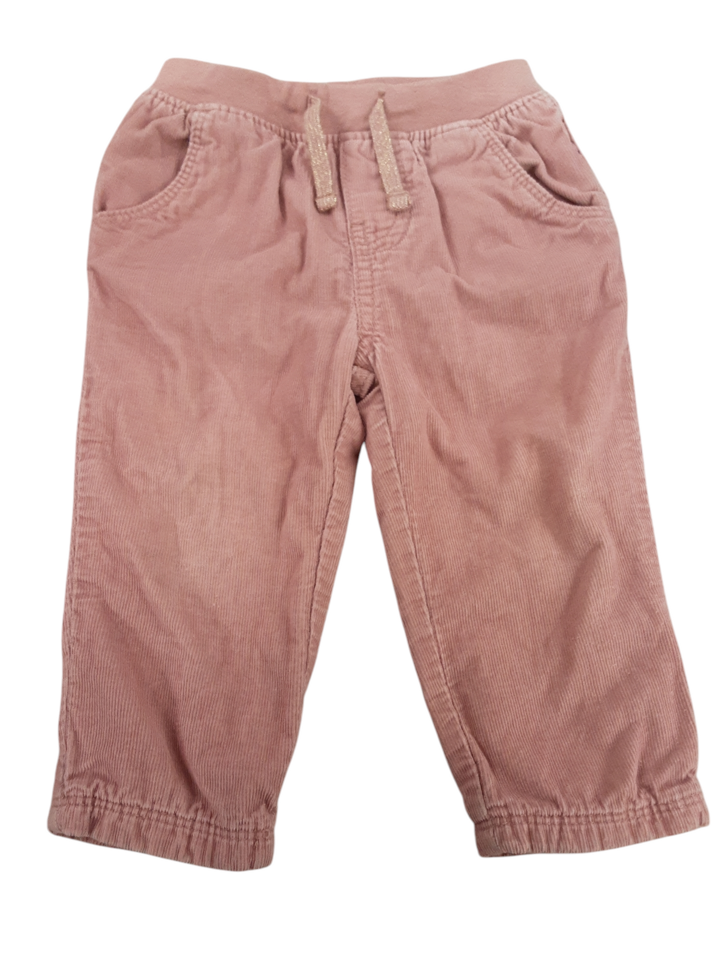 Lined Pink Corduroys size 12months