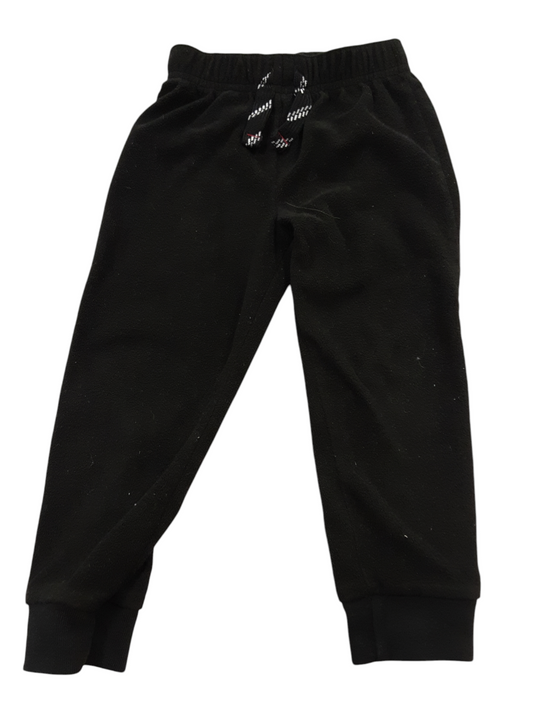 Black fleece  pants size 2