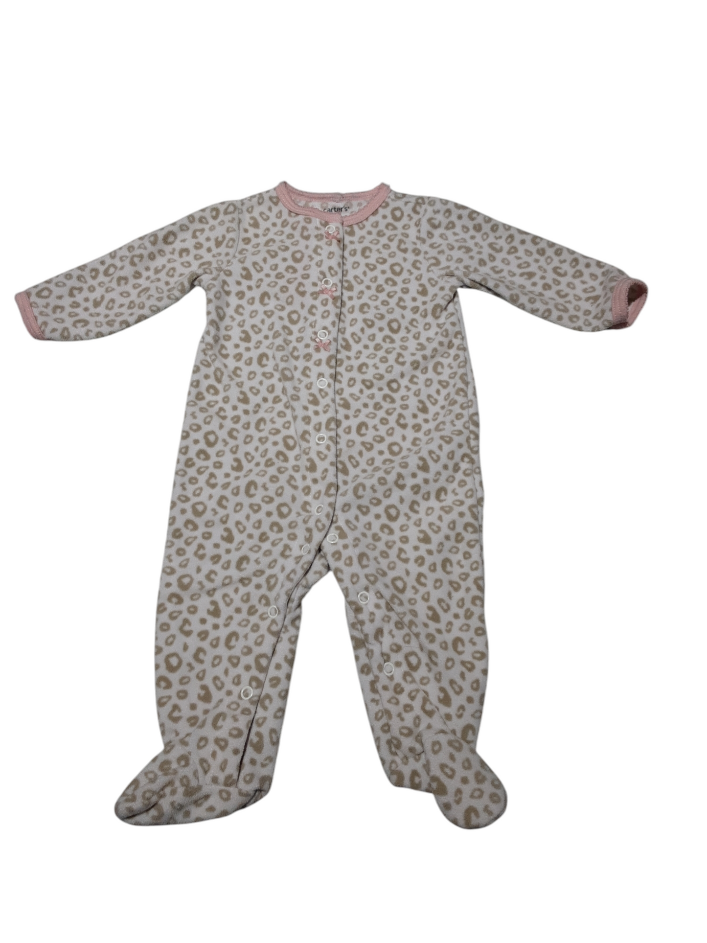 Cheetah Print sleeper size 6m