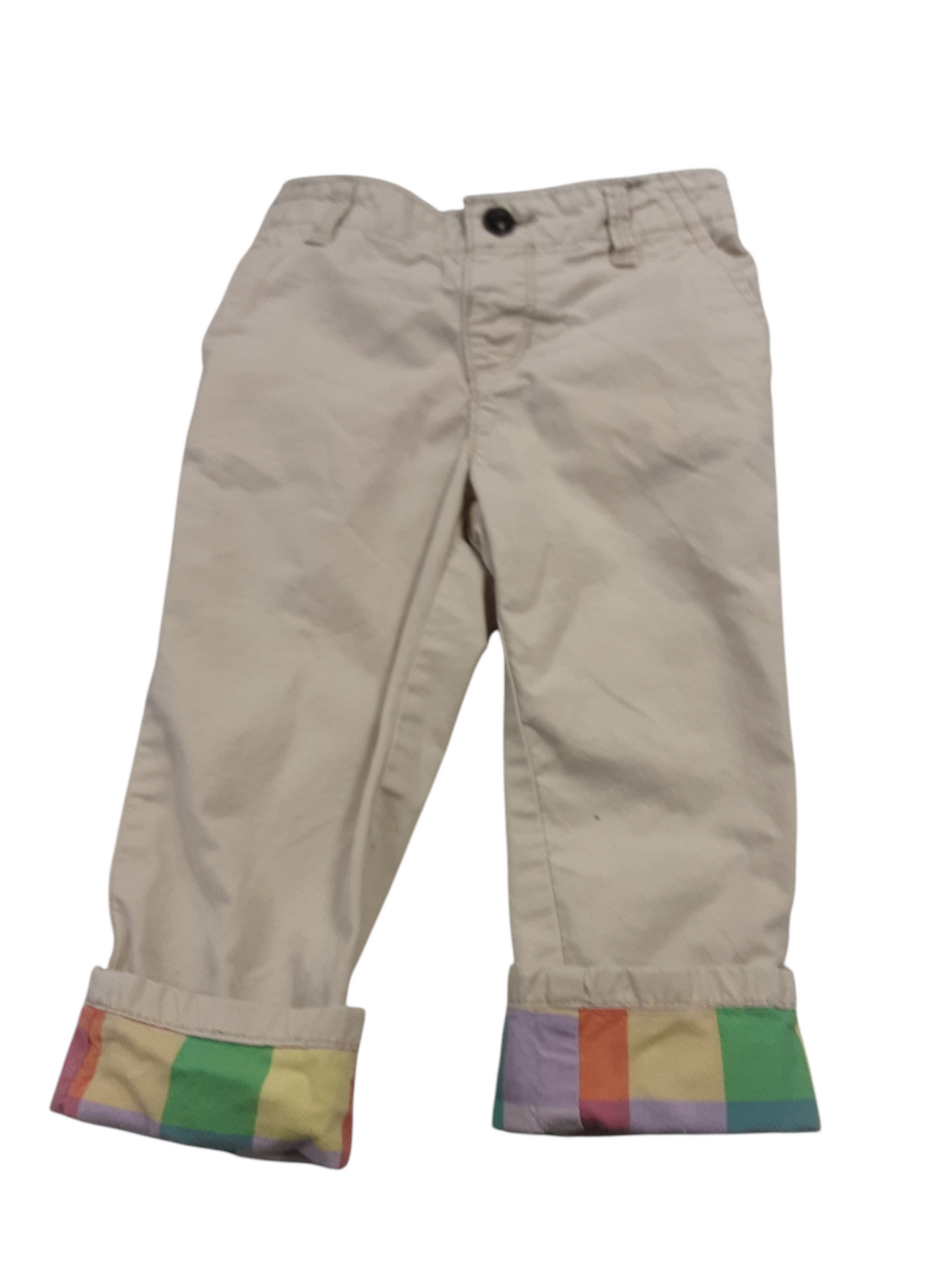 Cuffed Khakis, size 18-24months