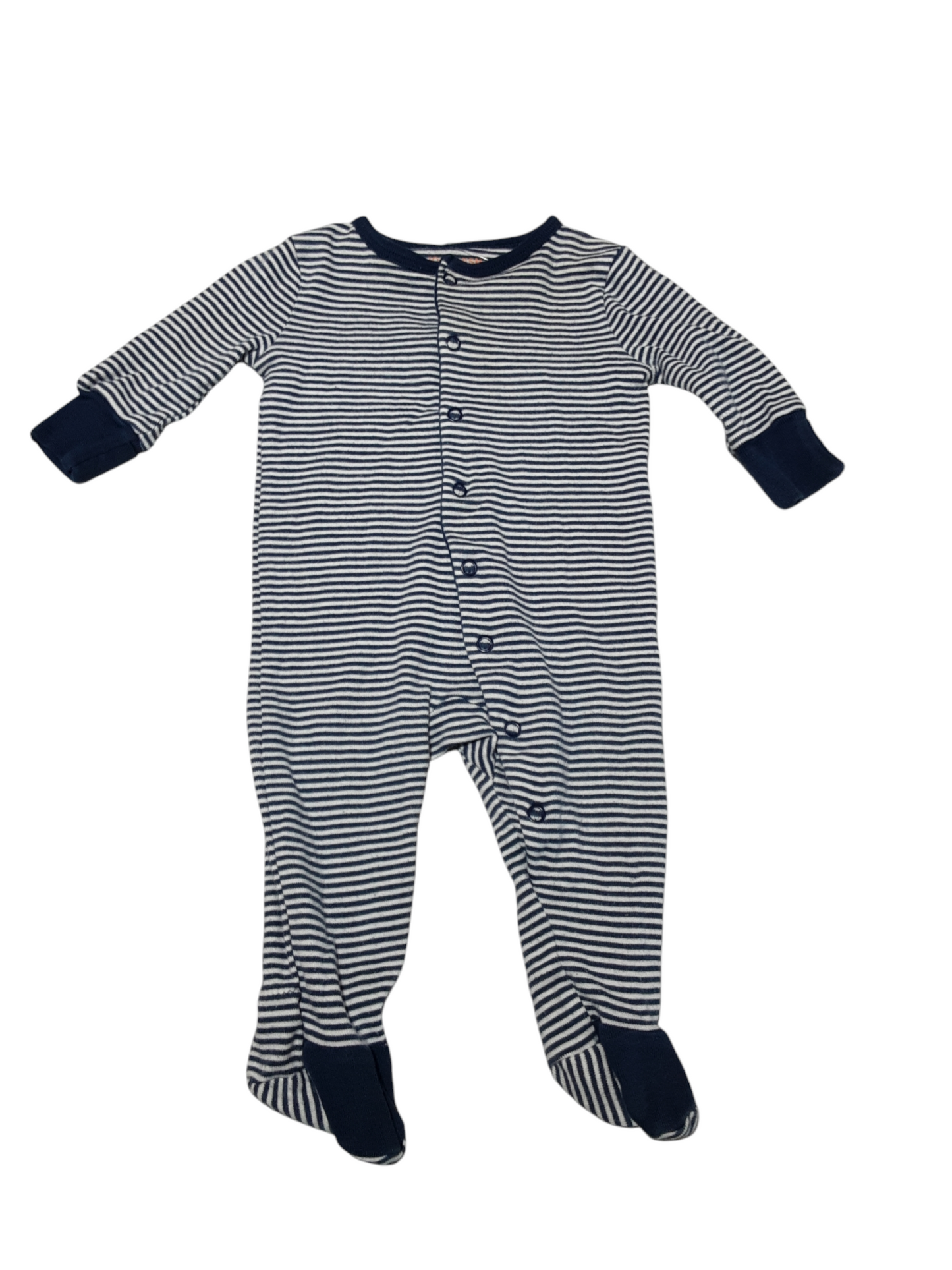 Stripey sleeper size 6m