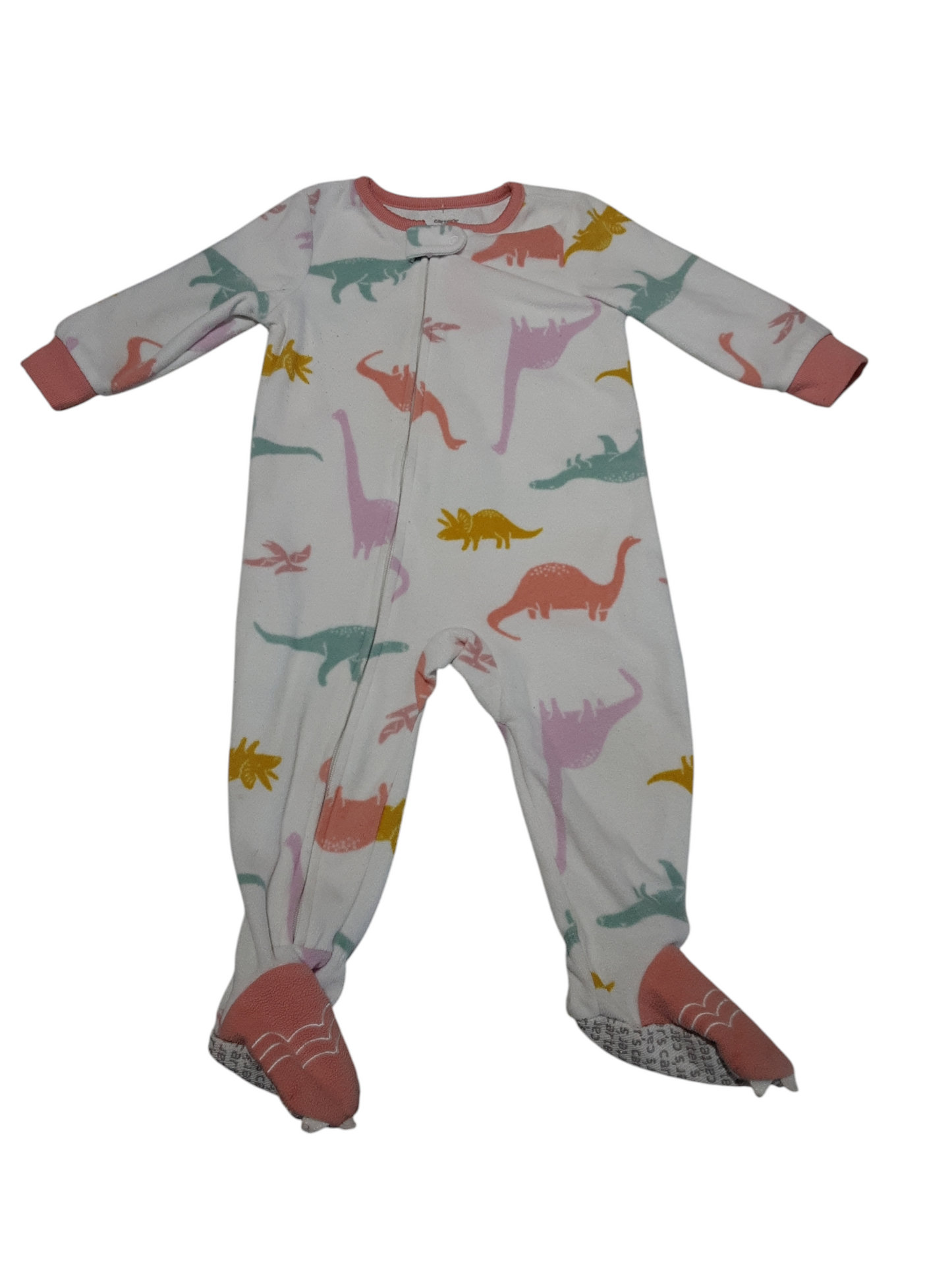 Pastel dino sleeper size 12m