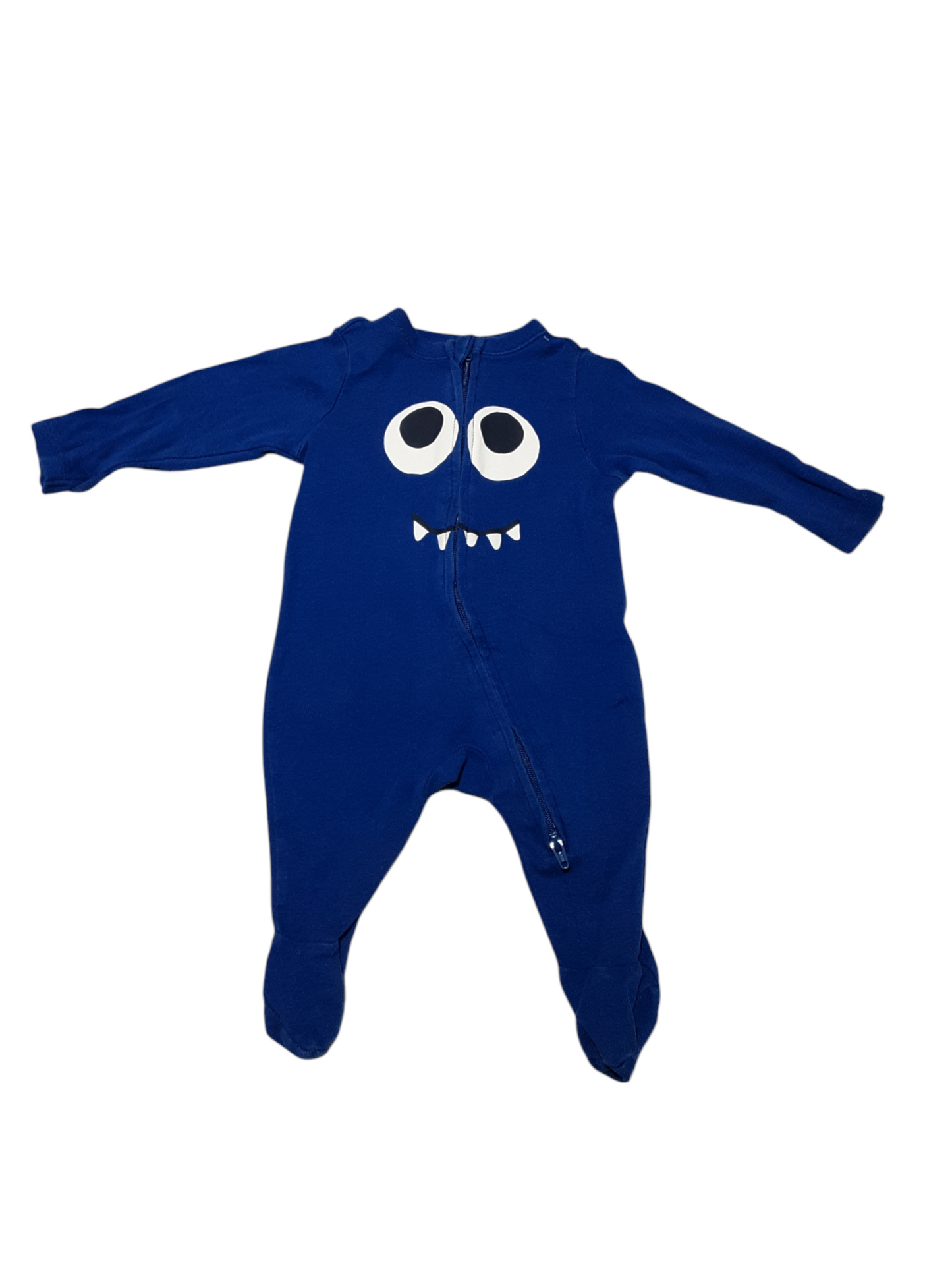 Blue monster sleeper size 0-3m