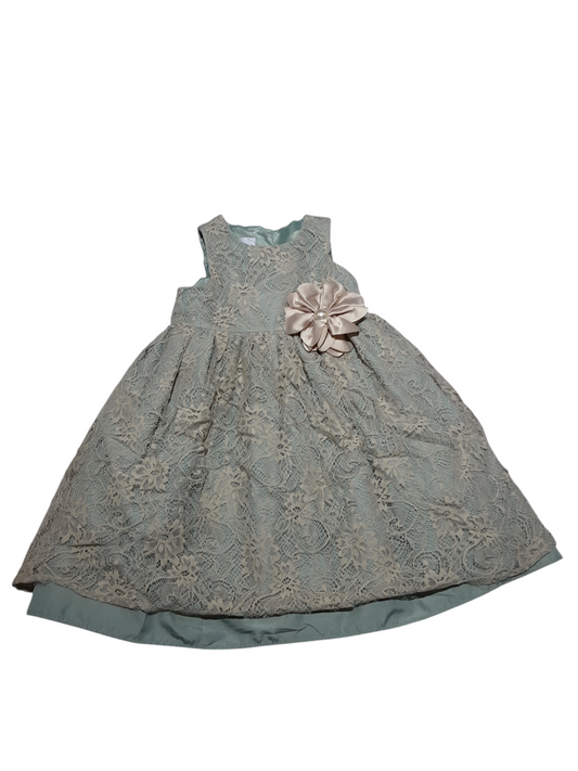 Lace dress with flower size 3