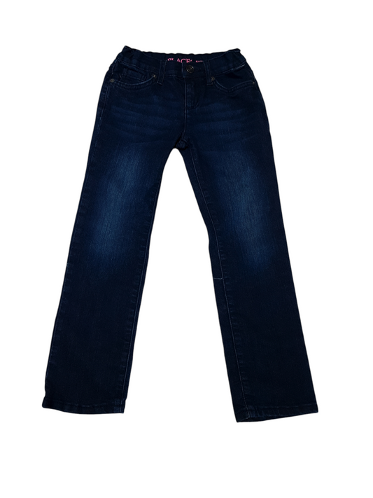 Dark blue jeans size