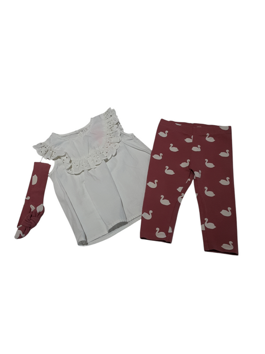 3 piece outfit size 6-9m