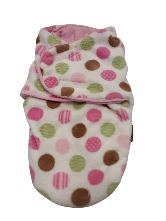 Warm fleece swaddle, size 0-3months