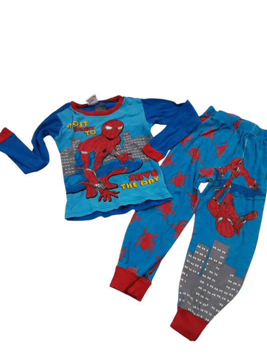 2 pc Spiderman Pajamas size 6