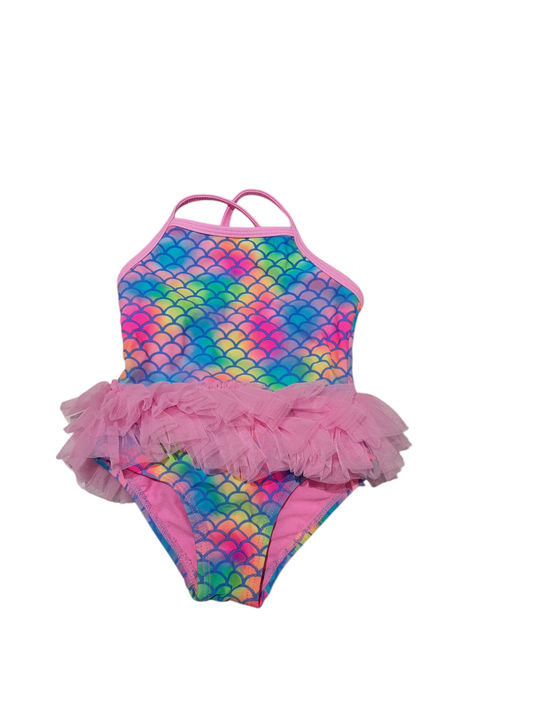 Rainbow scales swim suit size 12-18m