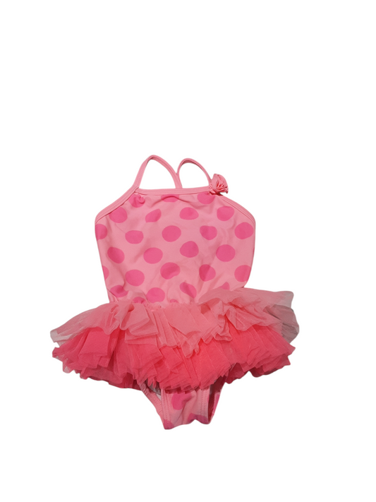 Polka Dot tutu swim suit size 6-12m