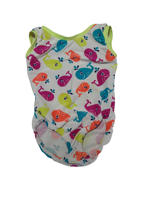 Whale one Piece swim suit size 12-24m