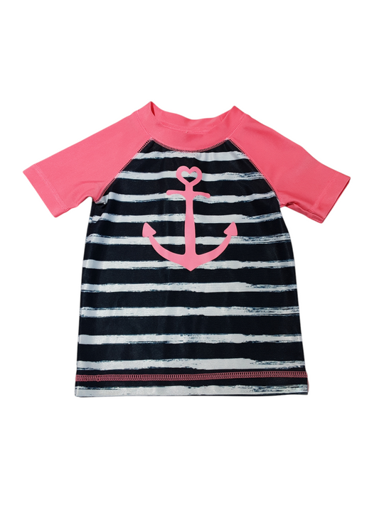 Anchor rash guard shirt size 2