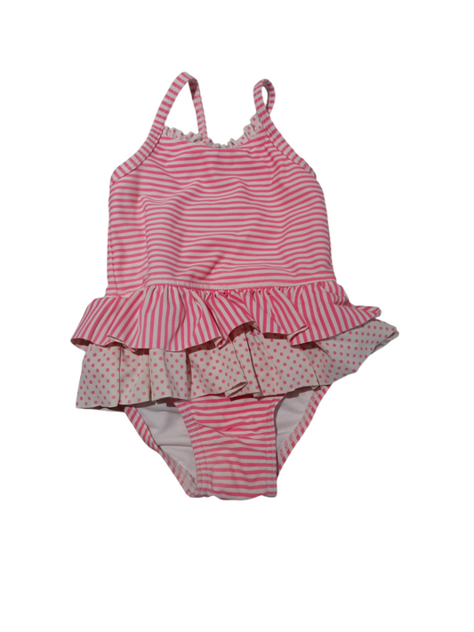 Stripes & Polka dots swimsuit size 12-18m