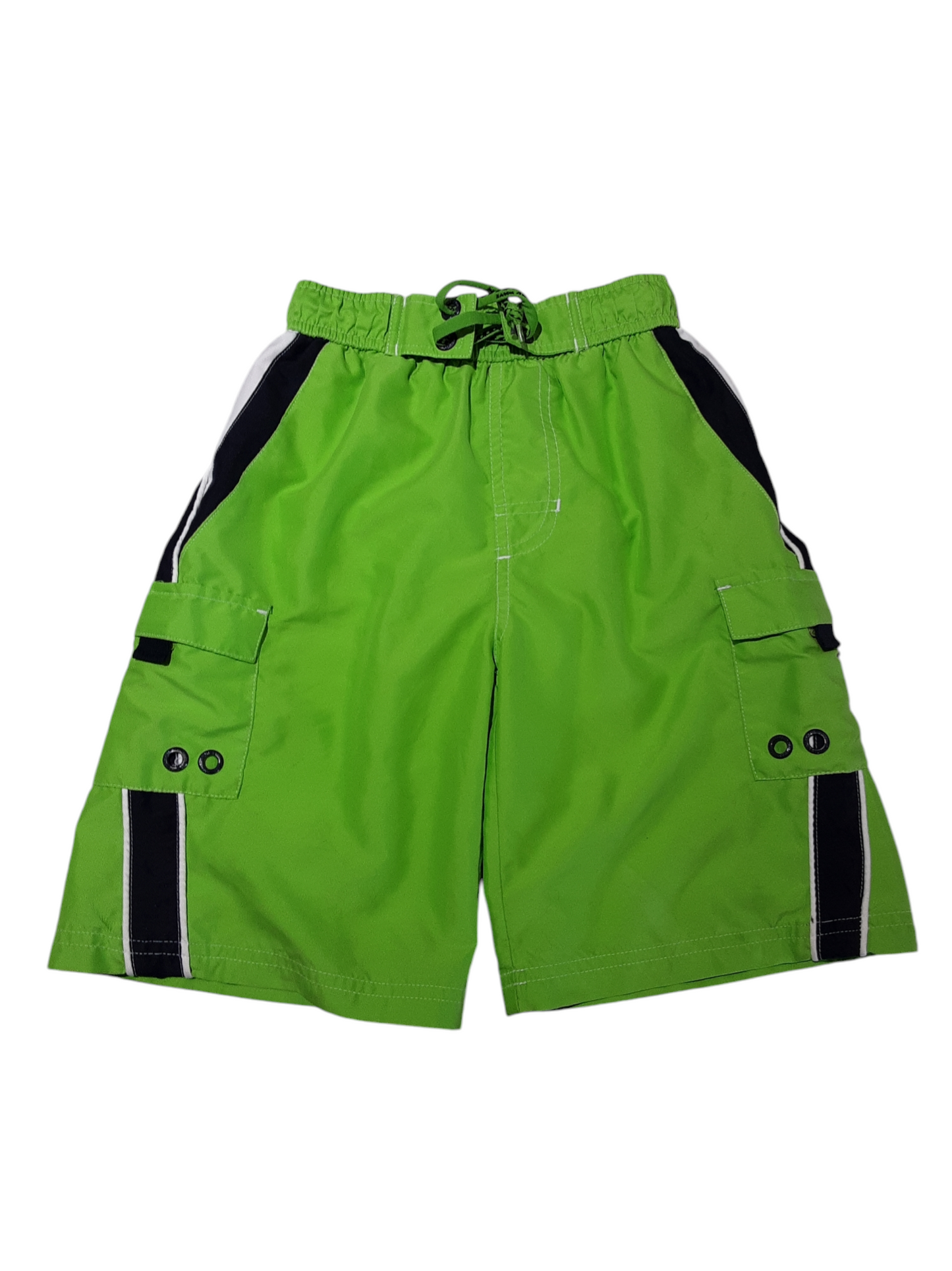 Green trunks with pockets size 6