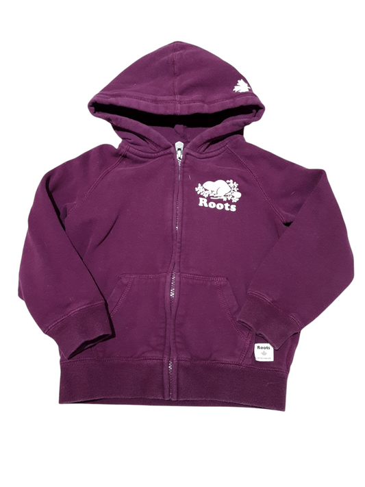 Purple zip up size 5