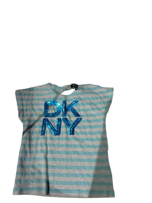 Striped Tee with Bow Detail size 5