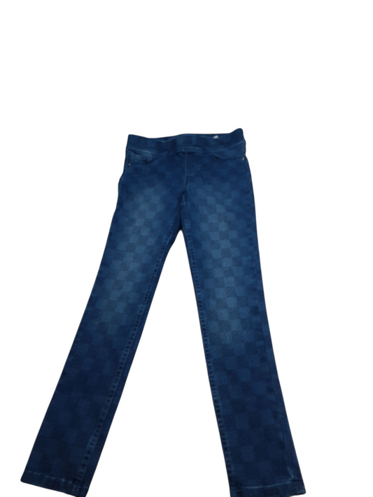 Checker print jeggings size 7