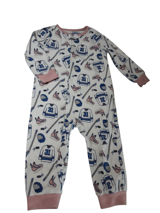 Hockey fleece sleeper