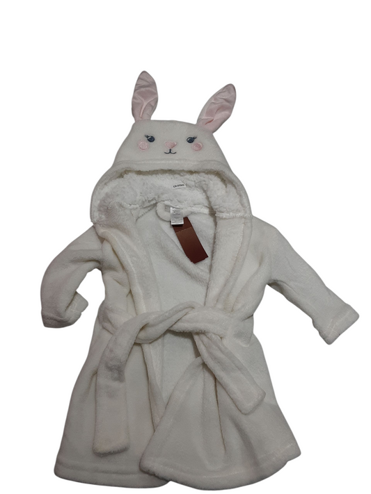 Bunny bath robe 0-9m