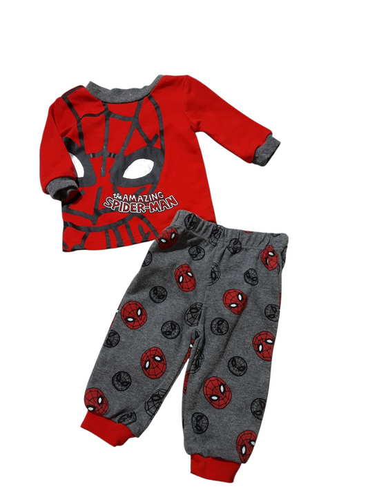 Spiderman 2 pc pjs 0-3m