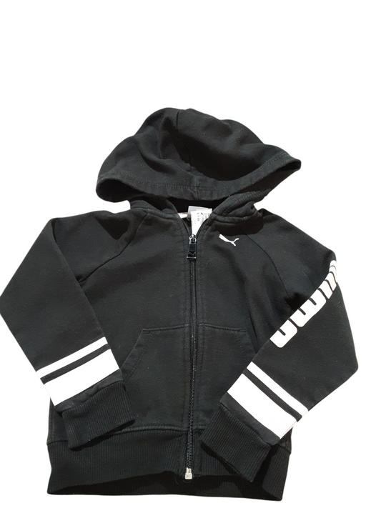 Black and sparkly pink sweater 4t