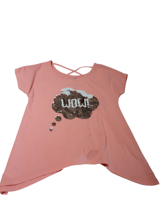 Heart sequin tee size 10-12