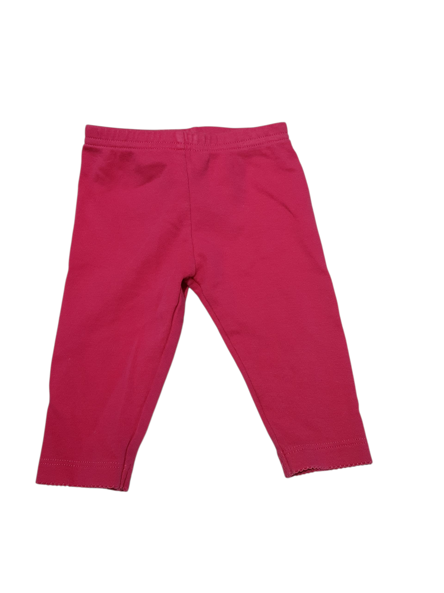 Hot pink leggings 3-6m