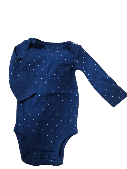 Polka Dot onesie 3-6m