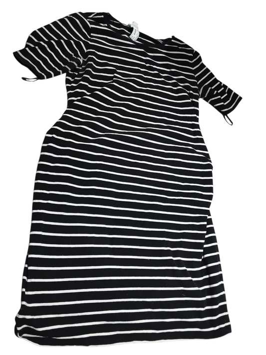 Maternity striped dress size XL