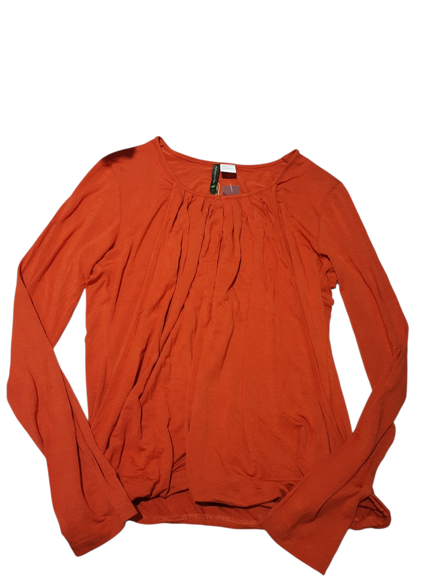 Pumpkin orange maternity top size large