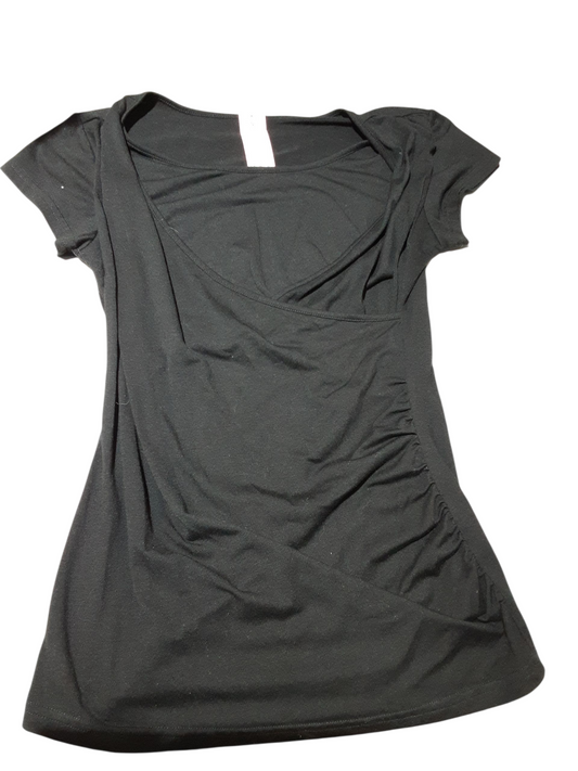 Black maternity shirt size medium