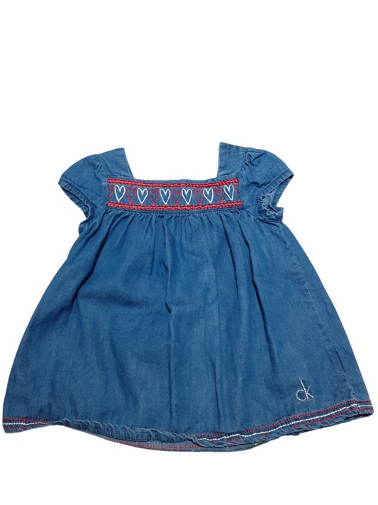 Denim top size 2