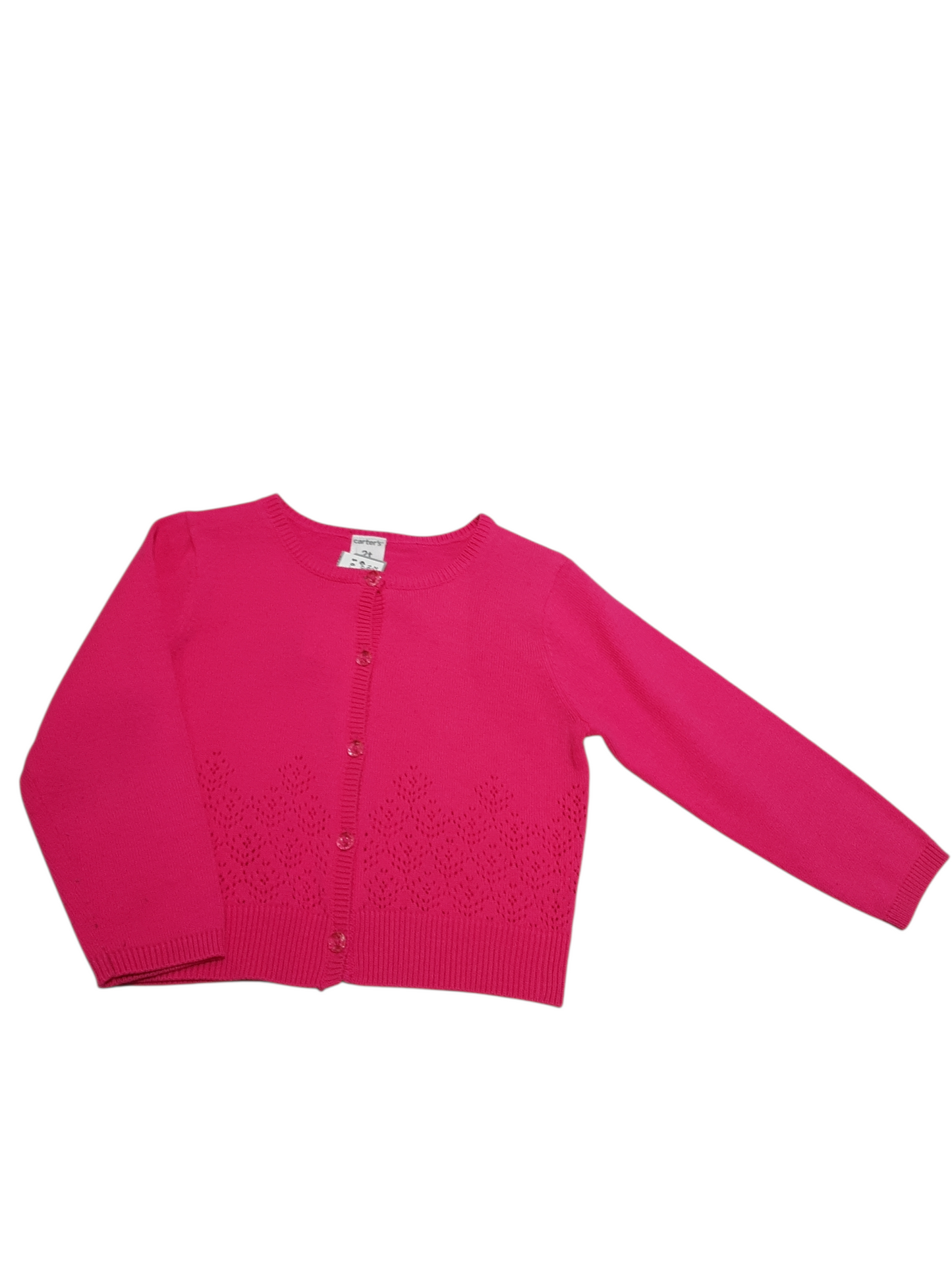 Hot pink Cardigan 2t