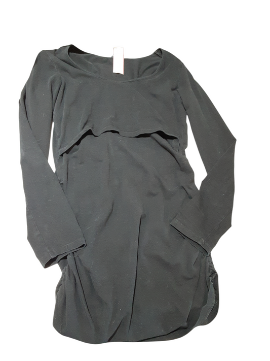 Black maternity dress size small