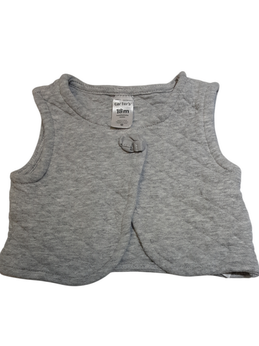 Grey vest size 18m