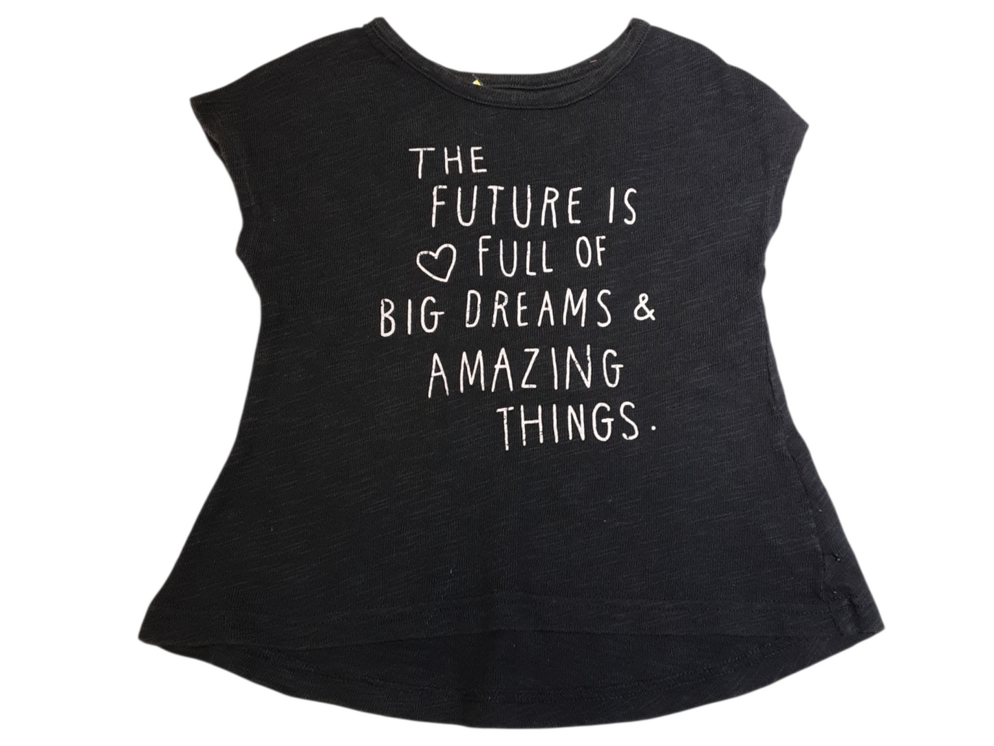 'The future is full of big dreams & amazing things' size 2