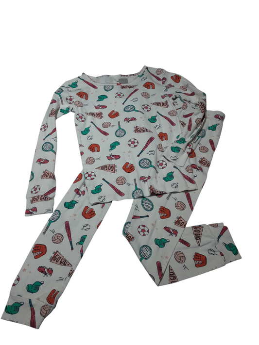 Sporty pj set sz 8