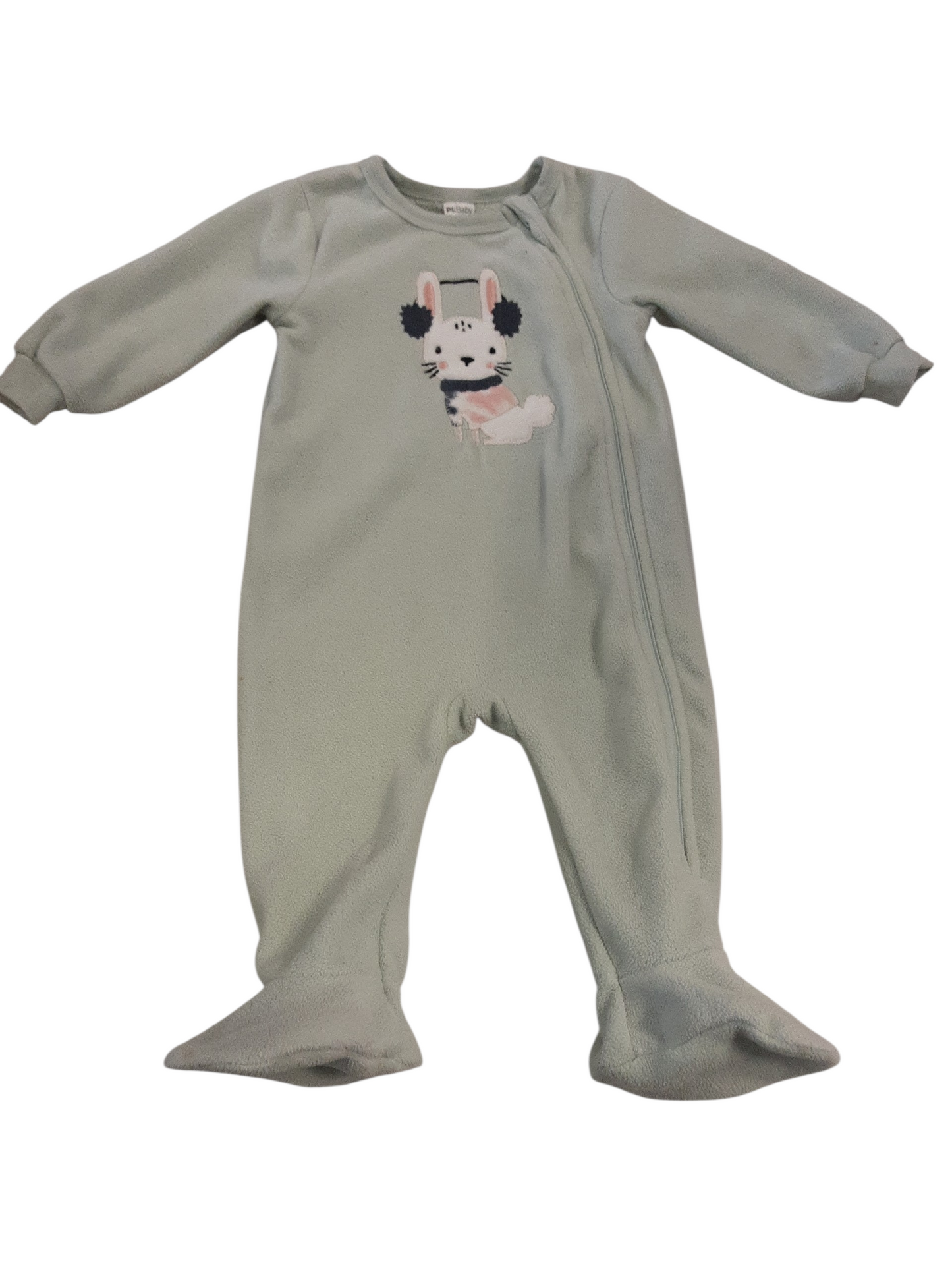 Snow bunny fleece sleeper size 6months