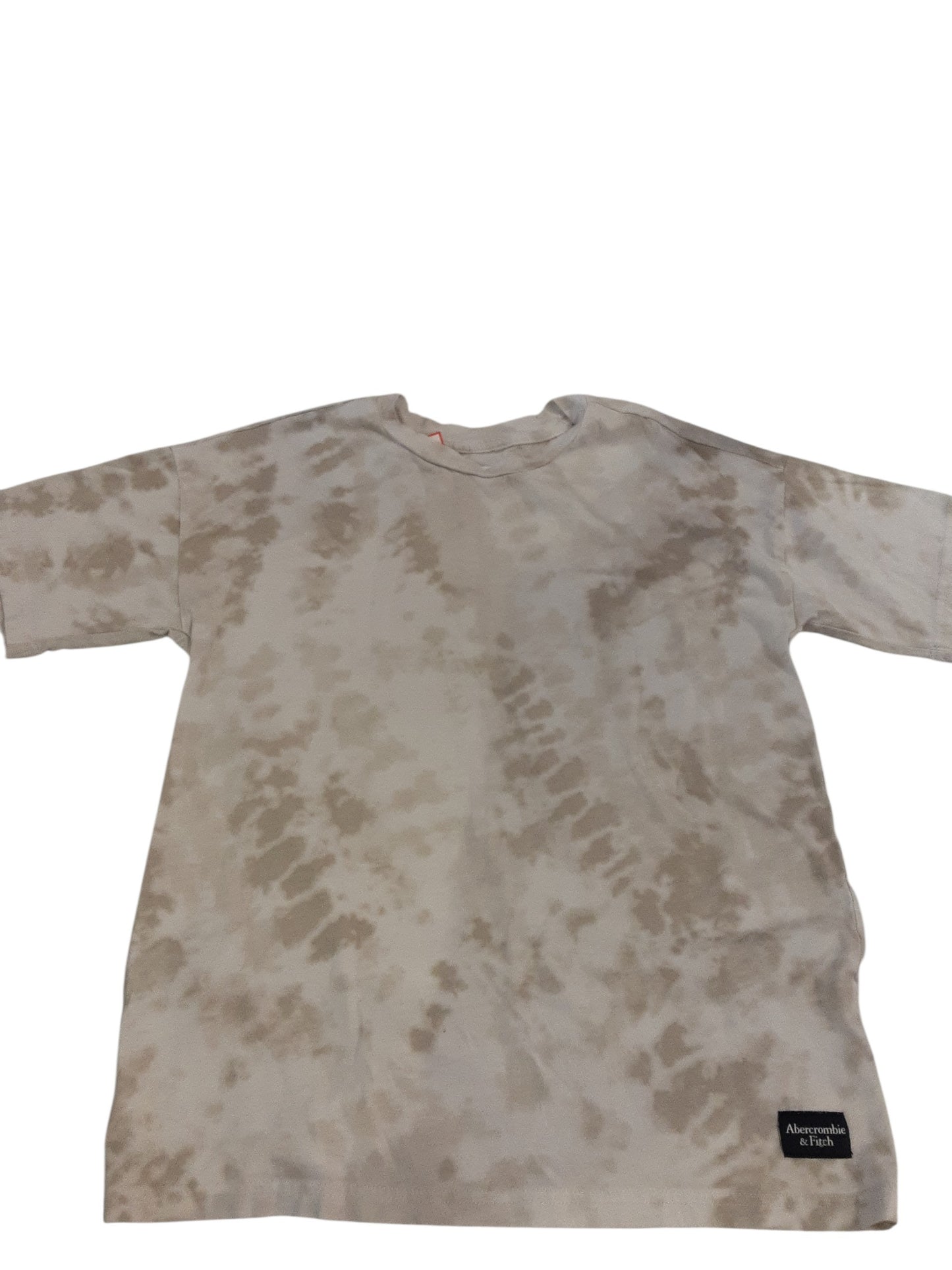 Tan, beige tie die t-shirt size 11-12