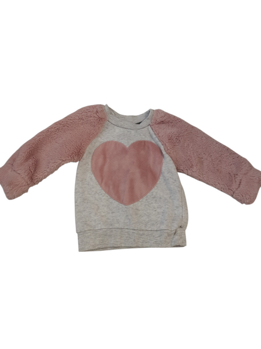 Plush Heart size 3-6months