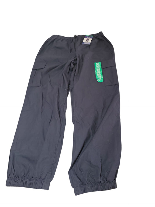 Black lightweight cargo pants 14-16