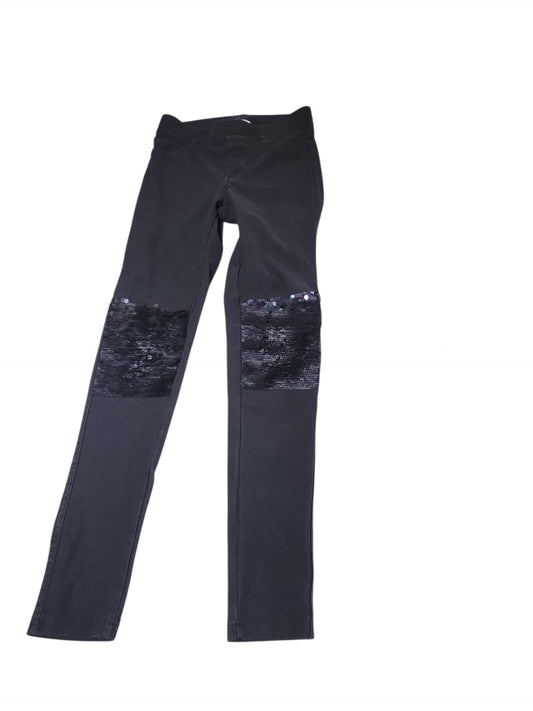 Black jegging with sequins size 9-10