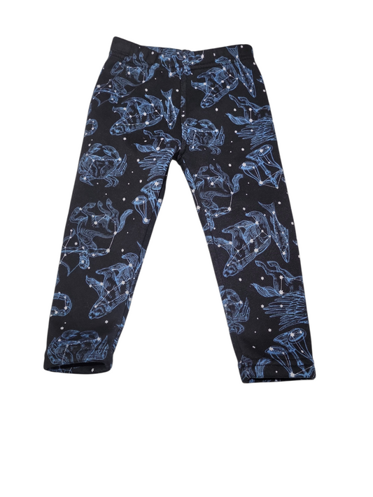 Lined animal leggings 2T