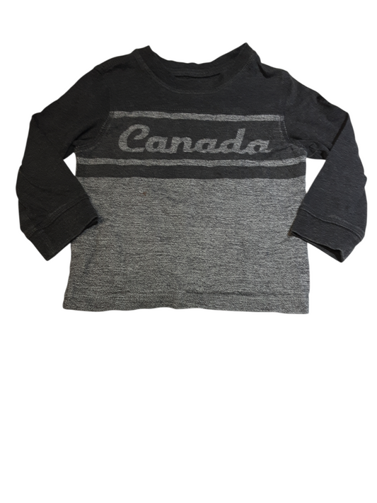 Canada Grey Heather top size 2